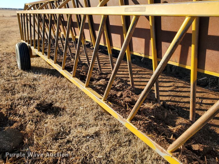 image for item HW9536 Elk Creek Welding PF24 hay bale feed wagon