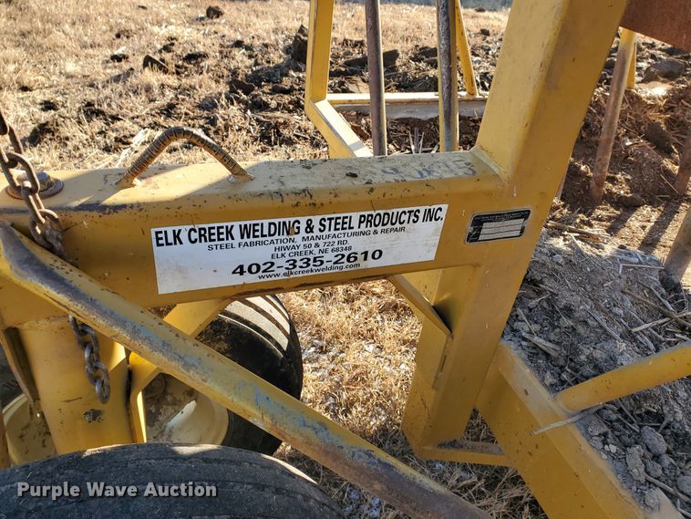 image for item HW9536 Elk Creek Welding PF24 hay bale feed wagon