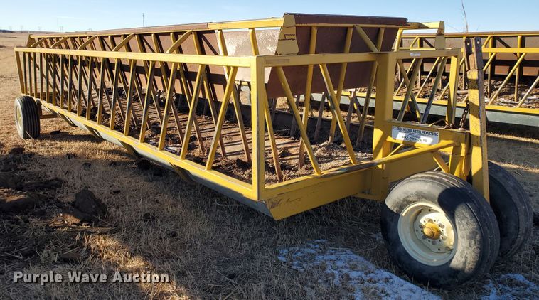 image for item HW9537 Elk Creek Welding PF24 hay bale feed wagon
