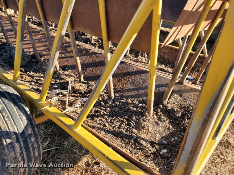 image for item HW9537 Elk Creek Welding PF24 hay bale feed wagon