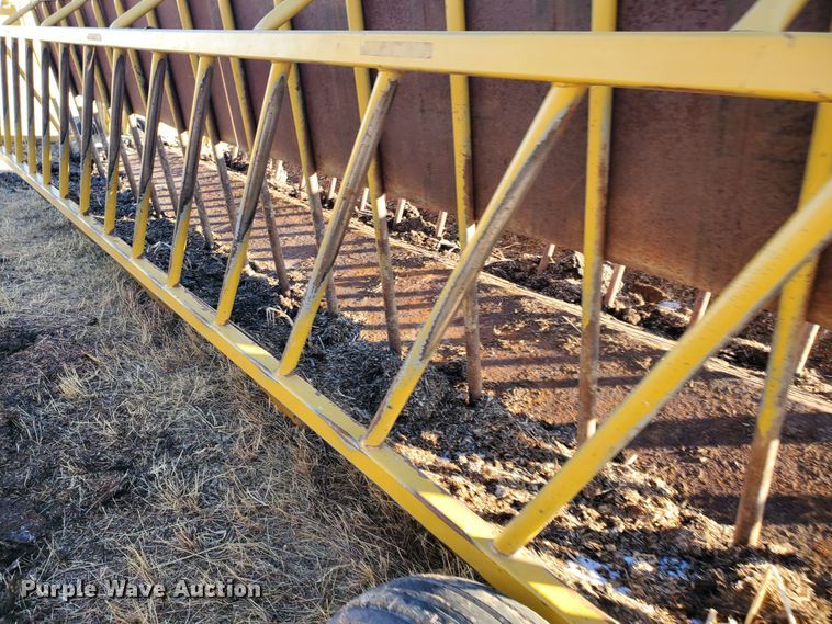 image for item HW9537 Elk Creek Welding PF24 hay bale feed wagon