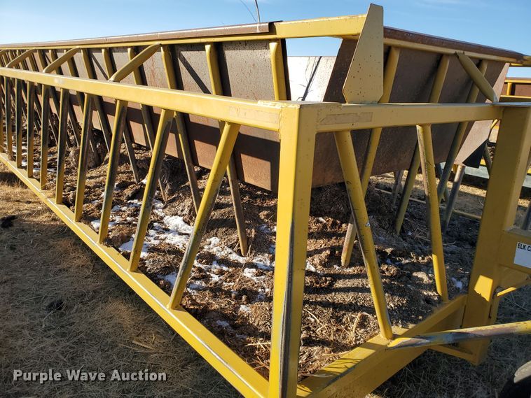 image for item HW9538 Elk Creek Welding PF24 hay bale feed wagon