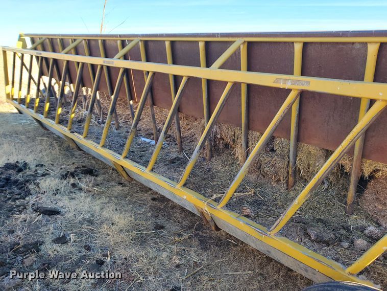 image for item HW9538 Elk Creek Welding PF24 hay bale feed wagon