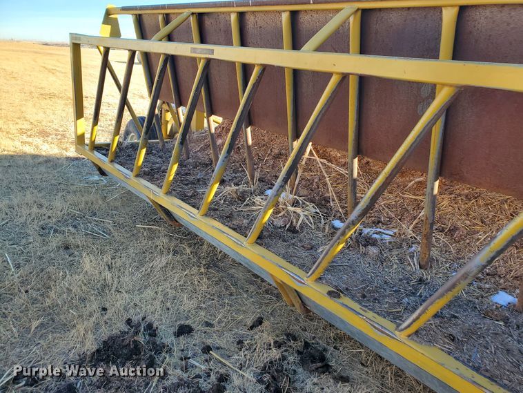 image for item HW9538 Elk Creek Welding PF24 hay bale feed wagon