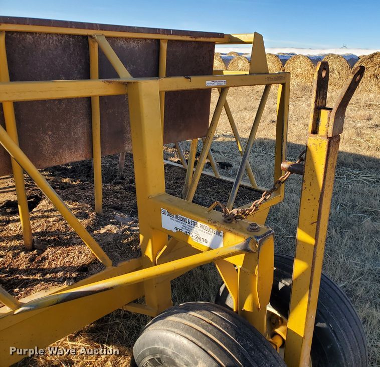 image for item HW9539 Elk Creek Welding PF24 hay bale feed wagon