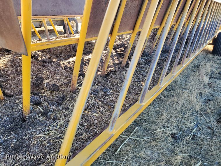 image for item HW9539 Elk Creek Welding PF24 hay bale feed wagon