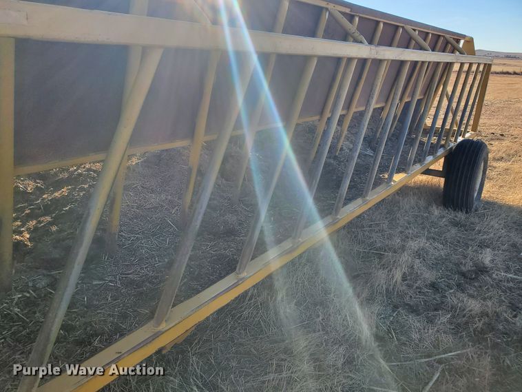 image for item HW9539 Elk Creek Welding PF24 hay bale feed wagon