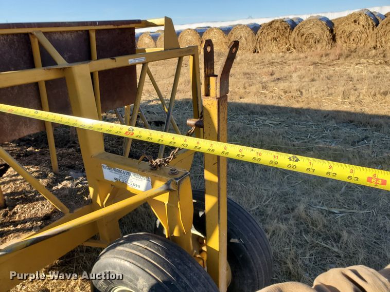 image for item HW9539 Elk Creek Welding PF24 hay bale feed wagon