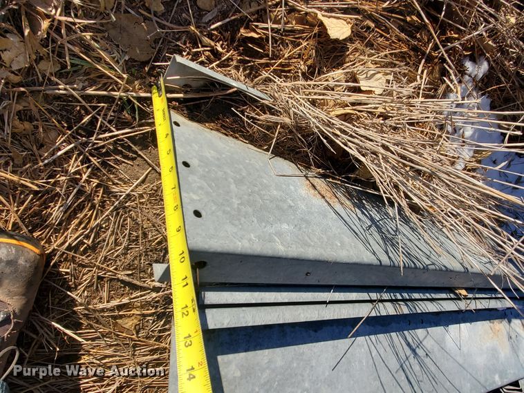 image for item HW9543 (22) pieces of galvanized metal