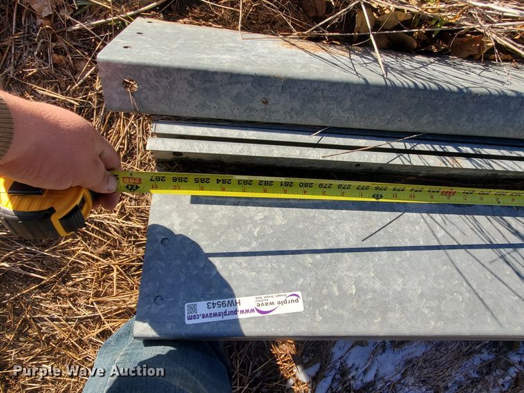 image for item HW9543 (22) pieces of galvanized metal