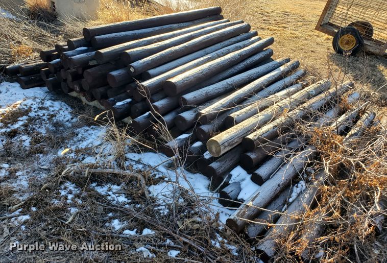 image for item HW9544 (95) creosote posts