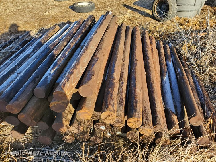 image for item HW9544 (95) creosote posts