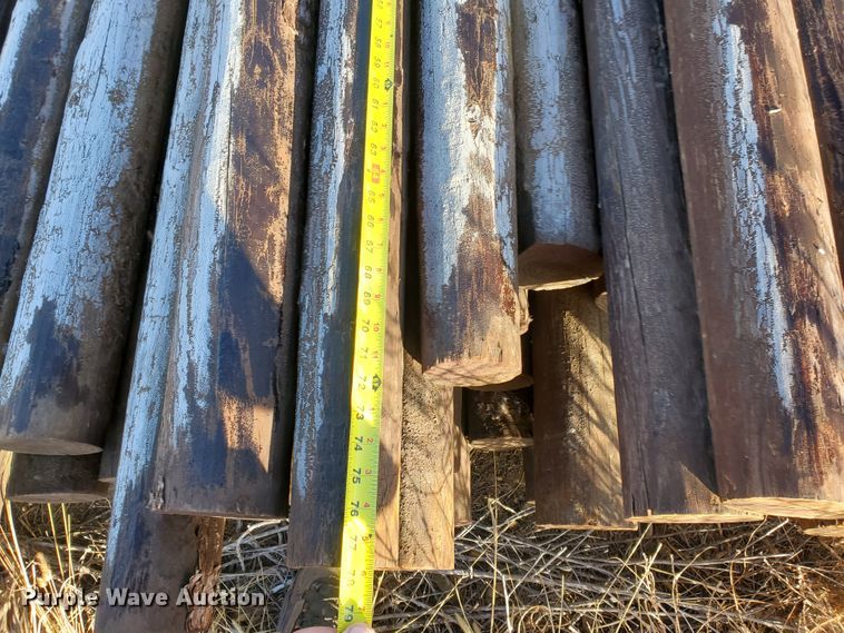 image for item HW9544 (95) creosote posts