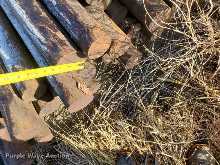 image for item HW9544 (95) creosote posts