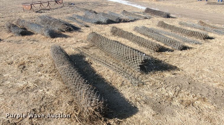 image for item HW9553 Rolls of chain link fencing