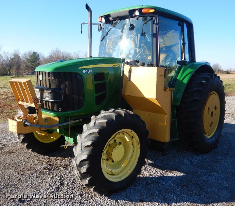 image for item HX9052 2009 John Deere 6430  MFWD tractor