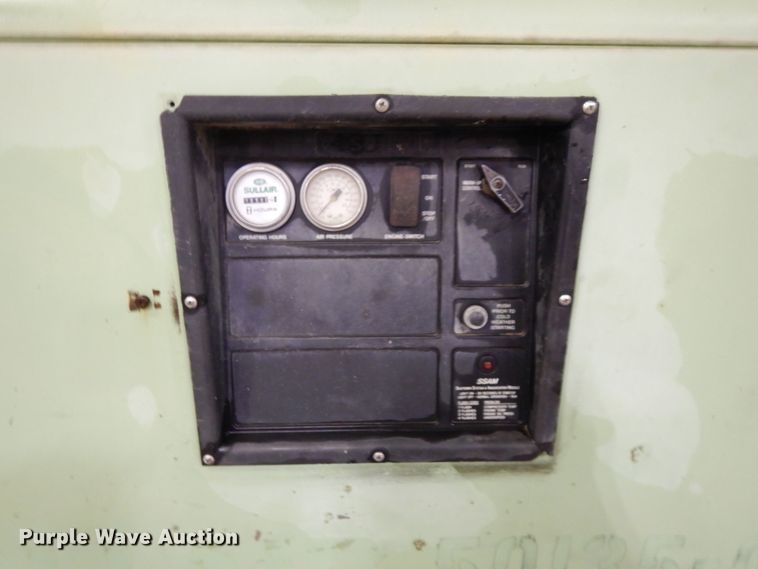 image for item HX9518 Sullair 185DPQJD  air compressor