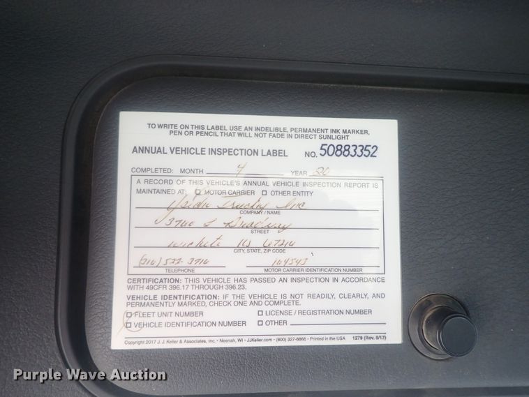 image for item DI7494 2010 Freightliner Cascadia  semi truck