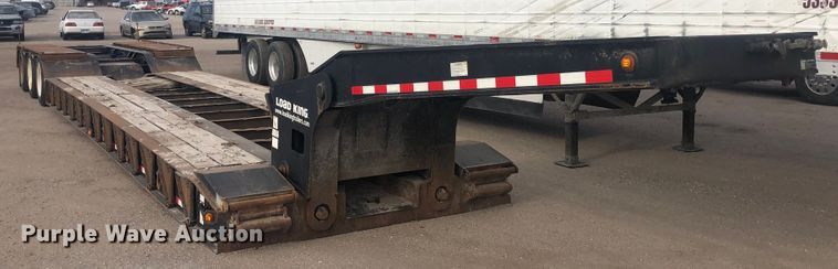 image for item DI7497 2008 Terex Load King 553SS lowboy equipment trailer