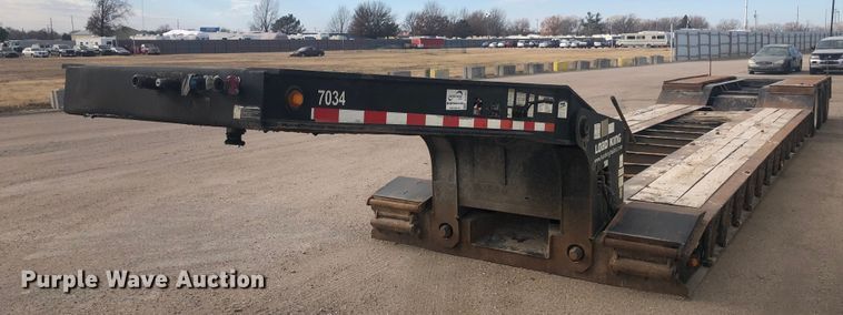 image for item DI7497 2008 Terex Load King 553SS lowboy equipment trailer