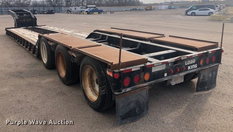 image for item DI7497 2008 Terex Load King 553SS lowboy equipment trailer