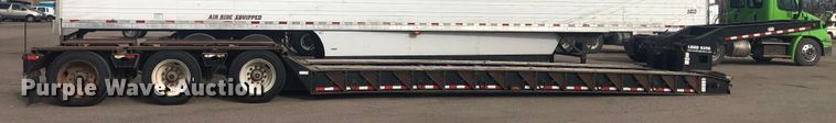 image for item DI7497 2008 Terex Load King 553SS lowboy equipment trailer