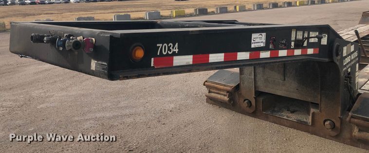 image for item DI7497 2008 Terex Load King 553SS lowboy equipment trailer