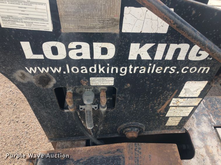 image for item DI7497 2008 Terex Load King 553SS lowboy equipment trailer
