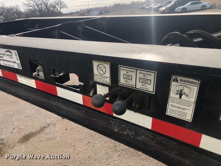 image for item DI7497 2008 Terex Load King 553SS lowboy equipment trailer