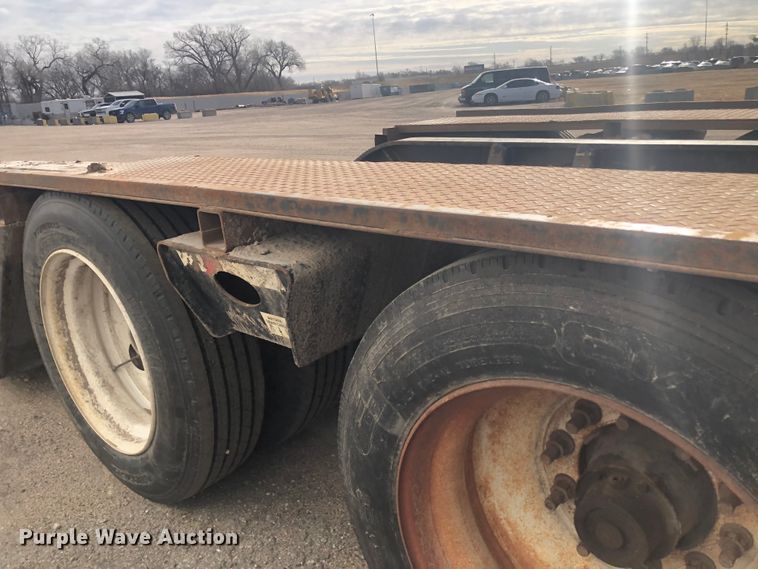 image for item DI7497 2008 Terex Load King 553SS lowboy equipment trailer