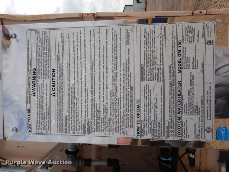 image for item DJ0758 1990 Miller shower trailer