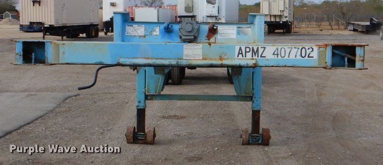 image for item DJ0759 2001 Mecox Sealand CH40GN container trailer