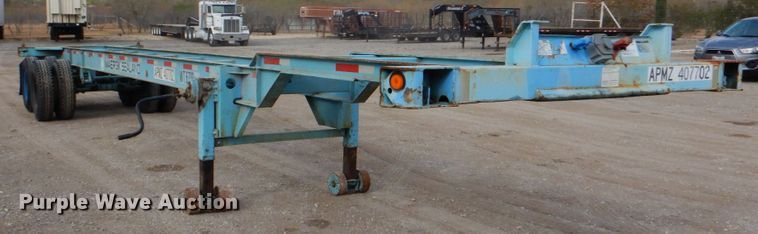 image for item DJ0759 2001 Mecox Sealand CH40GN container trailer