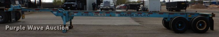 image for item DJ0759 2001 Mecox Sealand CH40GN container trailer