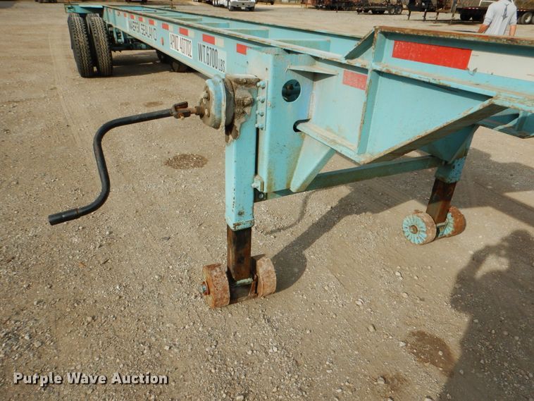 image for item DJ0759 2001 Mecox Sealand CH40GN container trailer