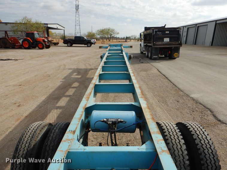 image for item DJ0759 2001 Mecox Sealand CH40GN container trailer