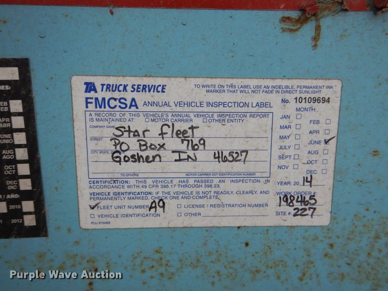 image for item DJ0759 2001 Mecox Sealand CH40GN container trailer