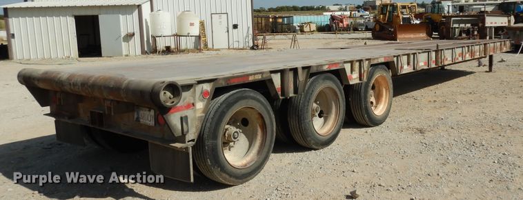 image for item DJ6656 2007 Neville oilfield trailer