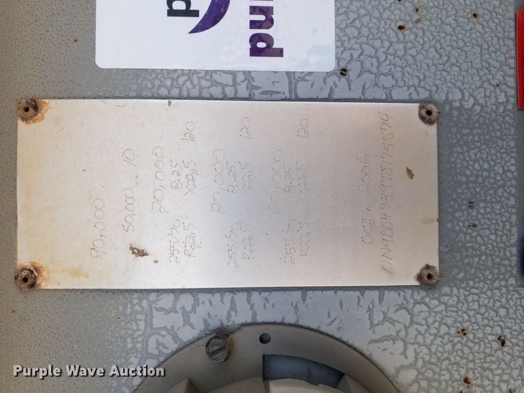 image for item DJ6656 2007 Neville oilfield trailer