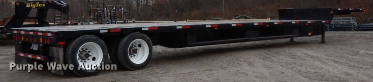 image for item DJ8007 2003 Wabash DS800 drop deck trailer