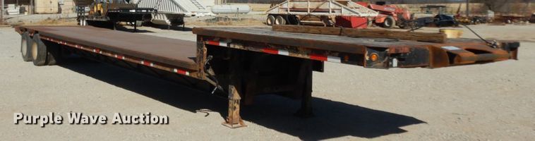 image for item DJ8147 1986 Great Dane GPD-48 drop deck trailer