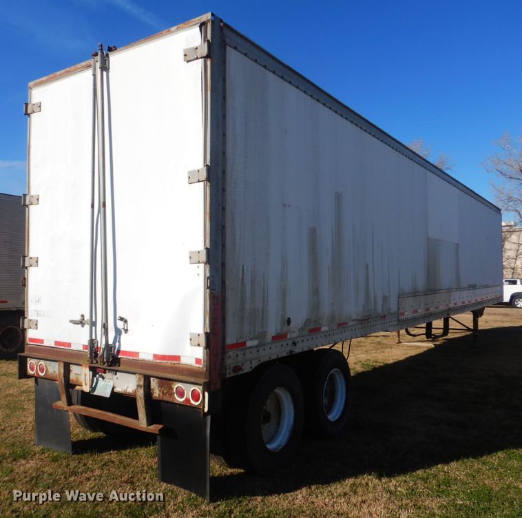image for item DJ8553 1986 American Trailers Inc FPX-F2-48 dry van trailer