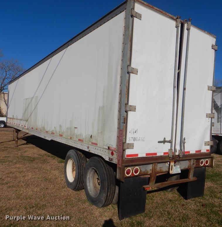 image for item DJ8553 1986 American Trailers Inc FPX-F2-48 dry van trailer