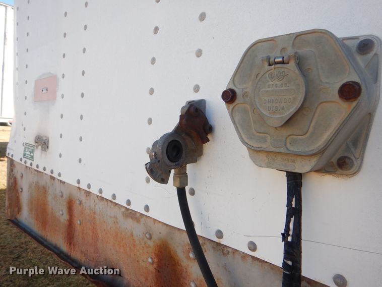 image for item DJ8553 1986 American Trailers Inc FPX-F2-48 dry van trailer