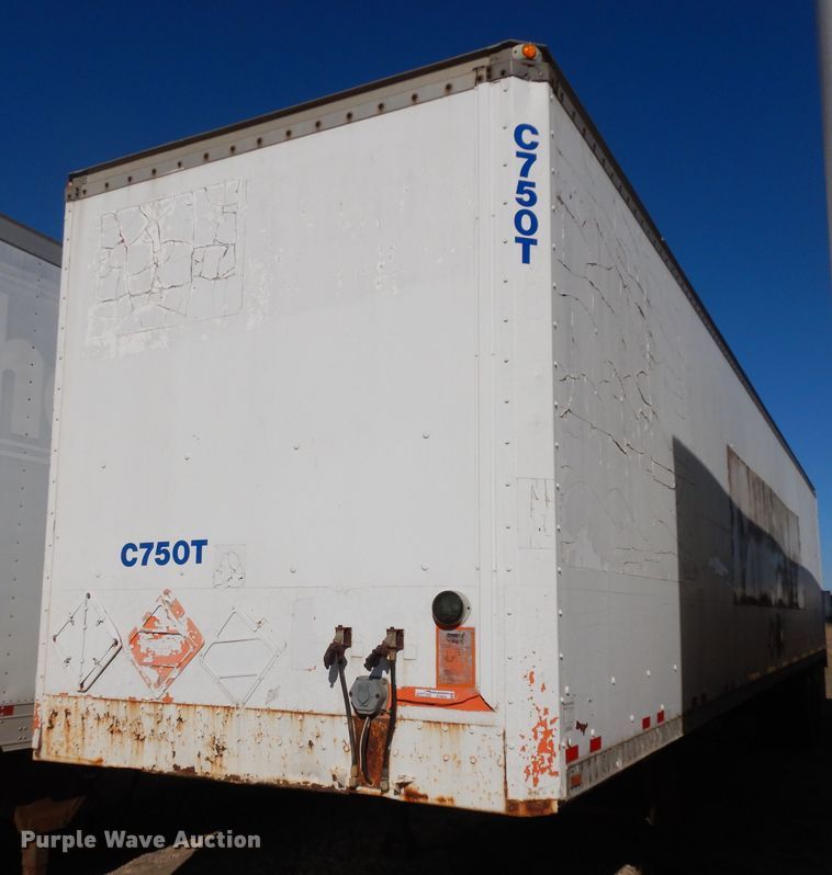 image for item EY9034 1990 Wabash dry van trailer