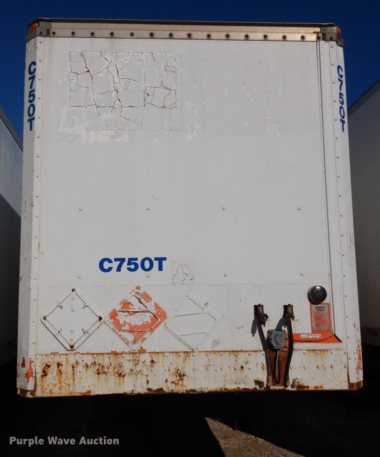 image for item EY9034 1990 Wabash dry van trailer