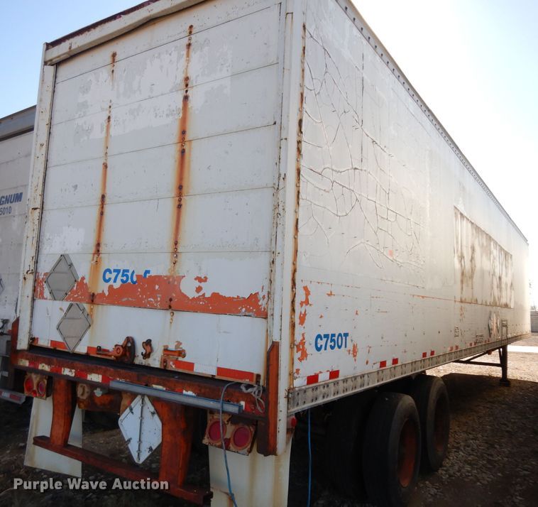 image for item EY9034 1990 Wabash dry van trailer