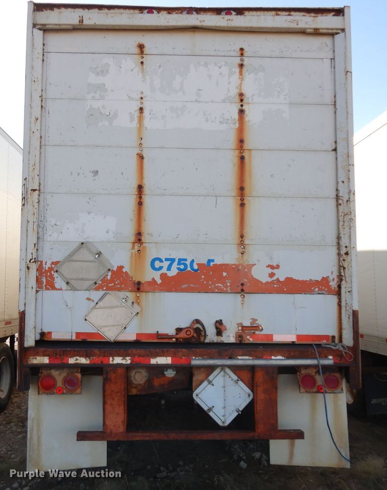 image for item EY9034 1990 Wabash dry van trailer