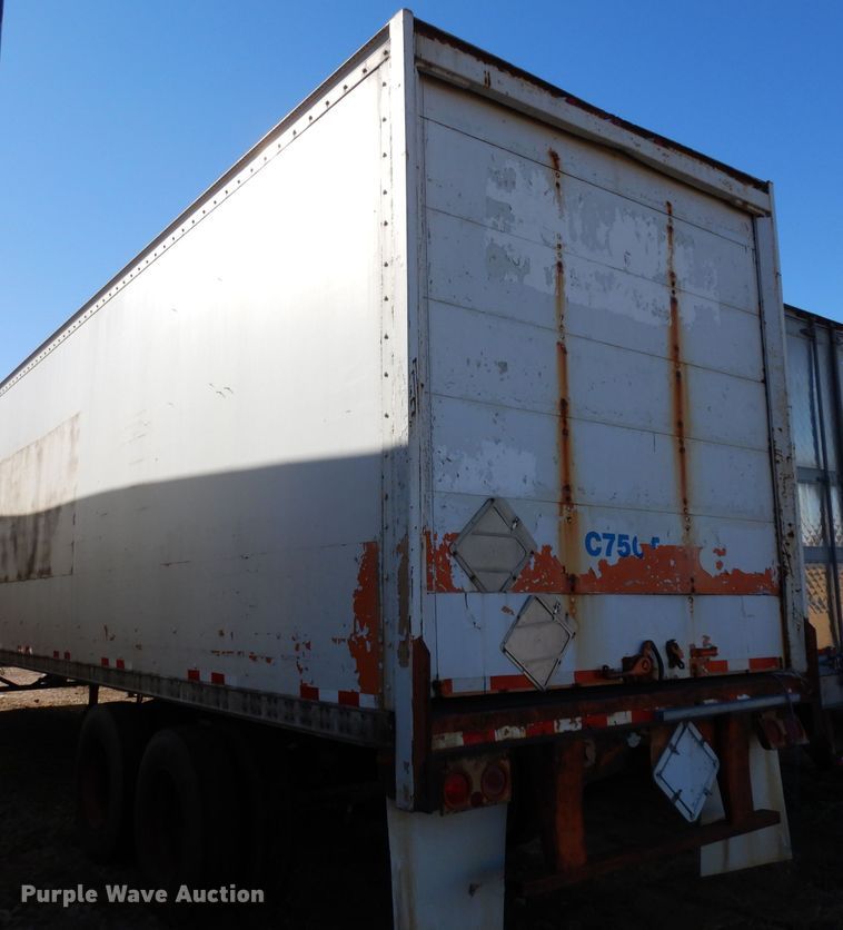 image for item EY9034 1990 Wabash dry van trailer