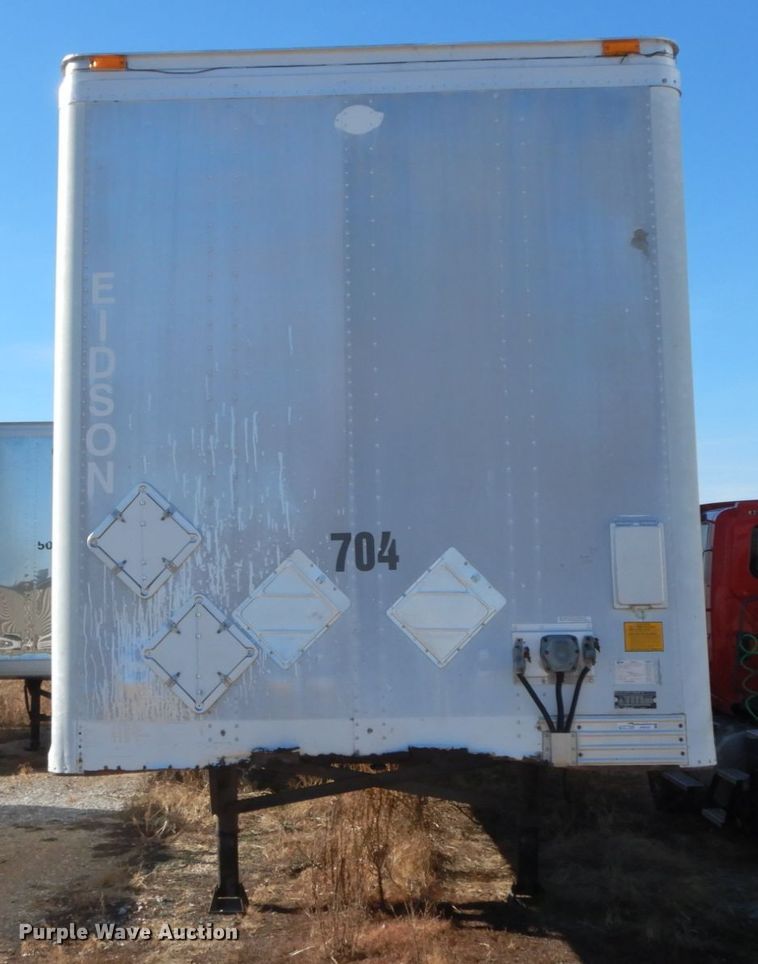 image for item HP9107 2001 Utility dry van trailer